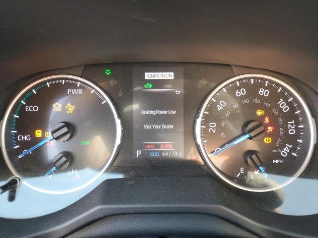 2T3R6RFV6MW019408 - 2021 TOYOTA RAV4 XLE GRAY photo 9