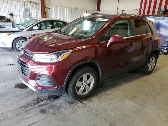 3GNCJPSB2HL151820 - 2017 CHEVROLET TRAX 1LT BURGUNDY photo 1