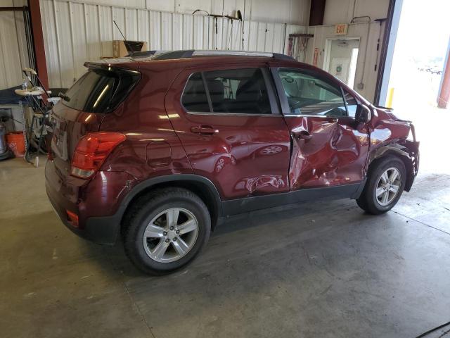 3GNCJPSB2HL151820 - 2017 CHEVROLET TRAX 1LT BURGUNDY photo 3