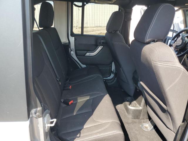 1C4BJWEGXDL670982 - 2013 JEEP WRANGLER U SAHARA ვერცხლისფერი ფოტო 10