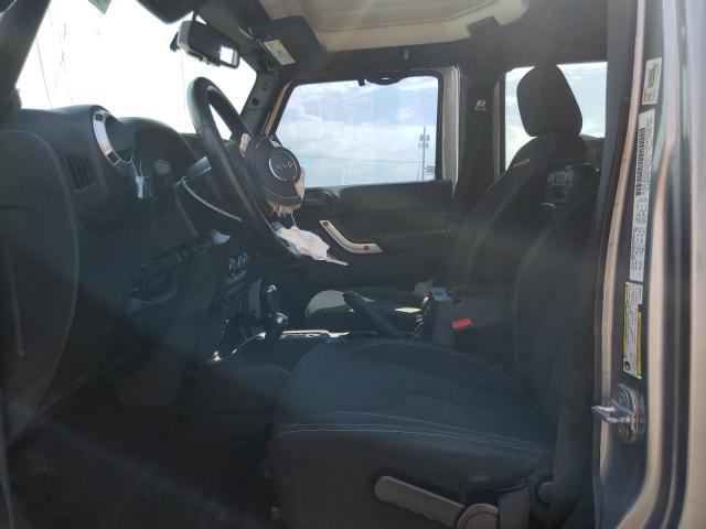 1C4BJWEGXDL670982 - 2013 JEEP WRANGLER U SAHARA ვერცხლისფერი ფოტო 7