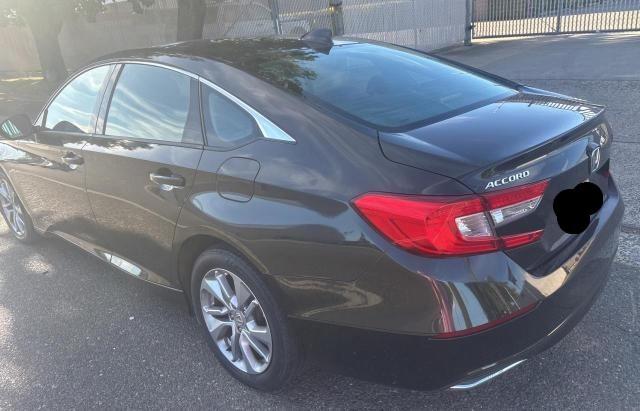 1HGCV1F14JA046819 - 2018 HONDA ACCORD LX BLACK photo 3