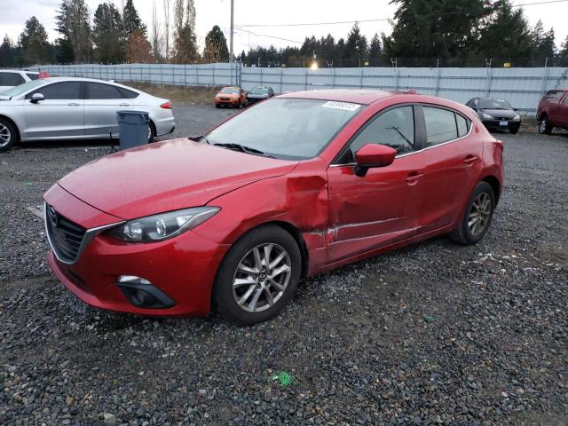 JM1BM1M78F1240104 - 2015 MAZDA 3 GRAND TOURING RED photo 1