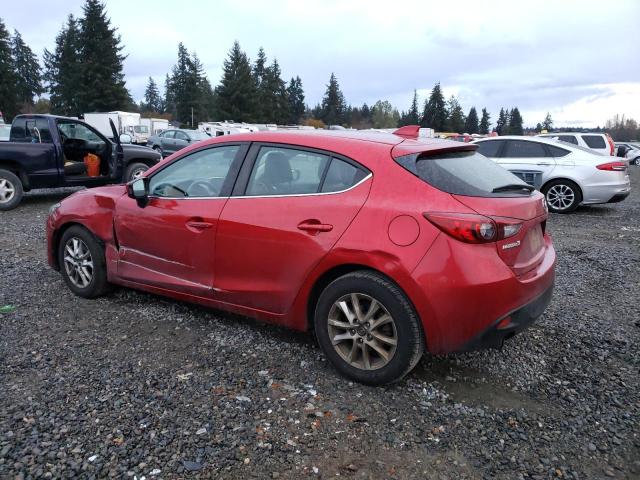 JM1BM1M78F1240104 - 2015 MAZDA 3 GRAND TOURING RED photo 2