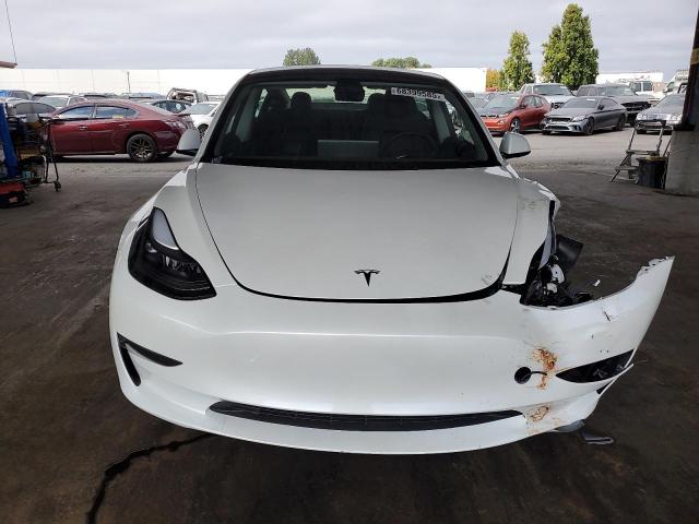 5YJ3E1EA5PF707631 - 2023 TESLA MODEL 3 WHITE photo 5