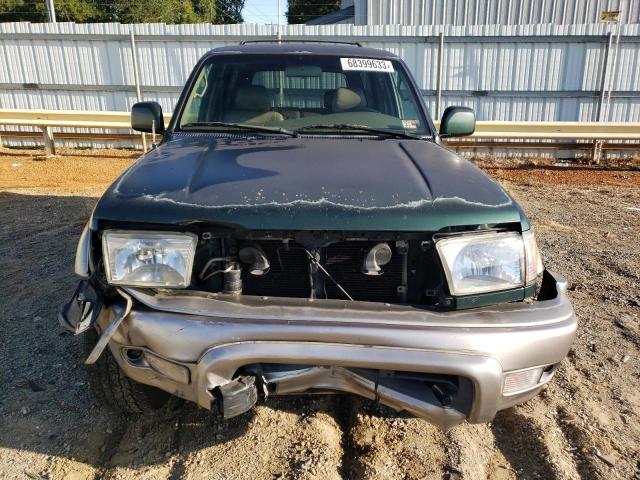 JT3GN87R110202676 - 2001 TOYOTA 4RUNNER LIMITED GREEN photo 5