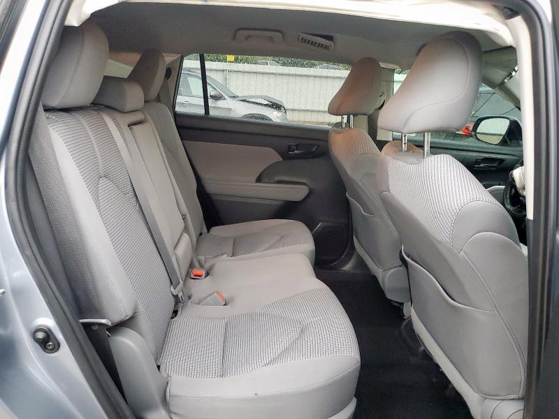 5TDZZRAH0MS054424 - 2021 TOYOTA HIGHLANDER L BLUE photo 11