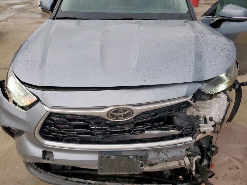 5TDZZRAH0MS054424 - 2021 TOYOTA HIGHLANDER L BLUE photo 12