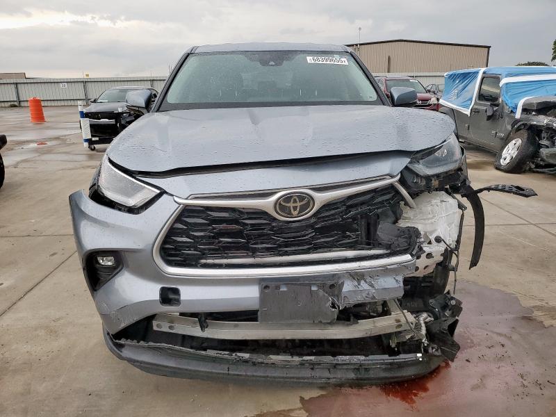5TDZZRAH0MS054424 - 2021 TOYOTA HIGHLANDER L BLUE photo 5