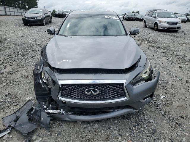 JN1EV7AP6JM362374 - 2018 INFINITI Q50 LUXE GRAY photo 5