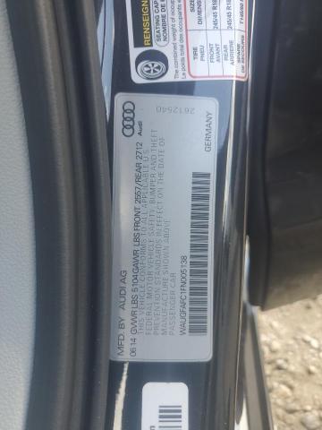 WAUGFAFC1FN005138 - 2015 AUDI A6 PREMIUM PLUS 石墨色 照片 12