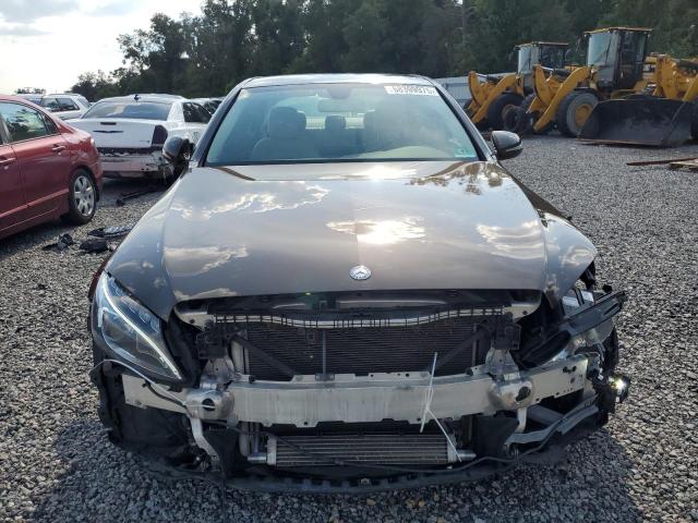 55SWF4KB7FU014727 - 2015 MERCEDES-BENZ C 300 4MATIC BROWN photo 5