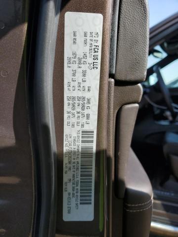 1C4RJFJT3HC852904 - 2017 JEEP GRAND CHER SUMMIT بني صورة 13