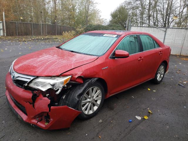 4T1BD1FK4CU012673 - 2012 TOYOTA CAMRY HYBRID 红色 照片 1