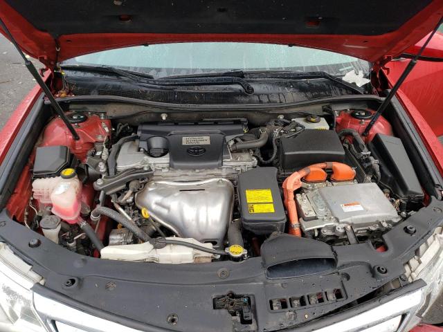 4T1BD1FK4CU012673 - 2012 TOYOTA CAMRY HYBRID 红色 照片 11