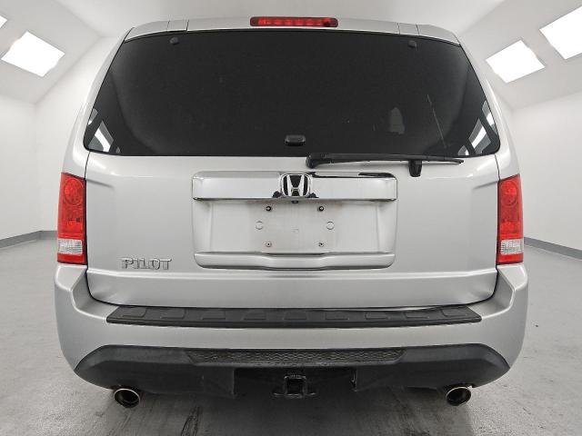5FNYF3H5XCB022158 - 2012 HONDA PILOT EXL SILVER photo 6