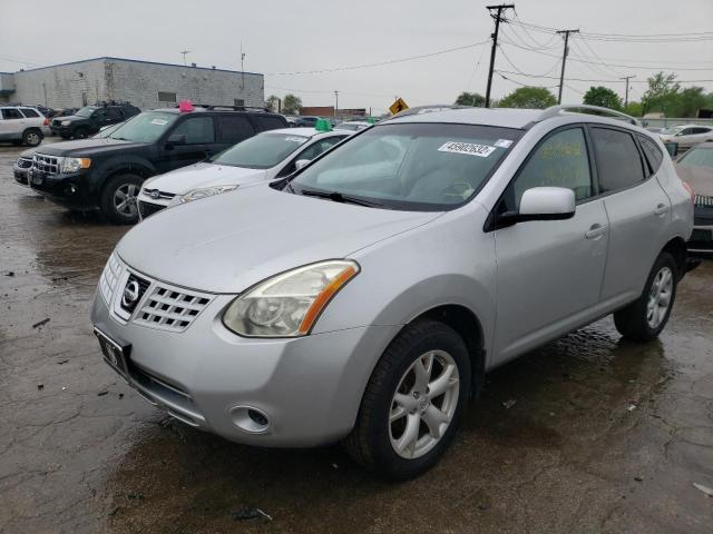 JN8AS58T08W014360 - 2008 NISSAN ROGUE S SILVER photo 2