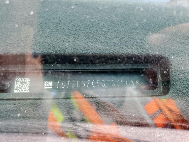 1G1ZD5E09CF363036 - 2012 CHEVROLET MALIBU 2LT Ağ foto 12