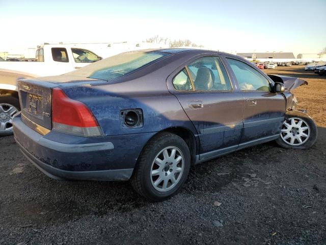 YV1RS61R412083840 - 2001 VOLVO S60 BLUE photo 3