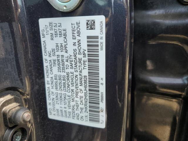 2HKRW2H55JH608828 - 2018 HONDA CR-V EX 灰色 照片 14