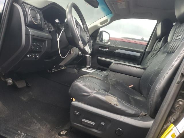 5TFGY5F1XEX167680 - 2014 TOYOTA TUNDRA CREWMAX PLATINUM Чорний фото 7