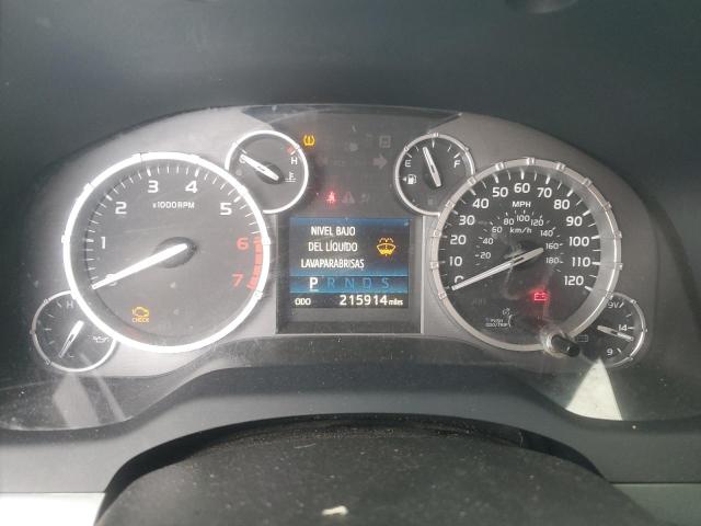 5TFGY5F1XEX167680 - 2014 TOYOTA TUNDRA CREWMAX PLATINUM Чорний фото 9