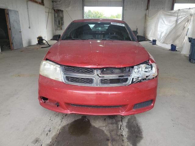 1C3CDZAB0DN688133 - 2013 DODGE AVENGER SE Qırmızı foto 5