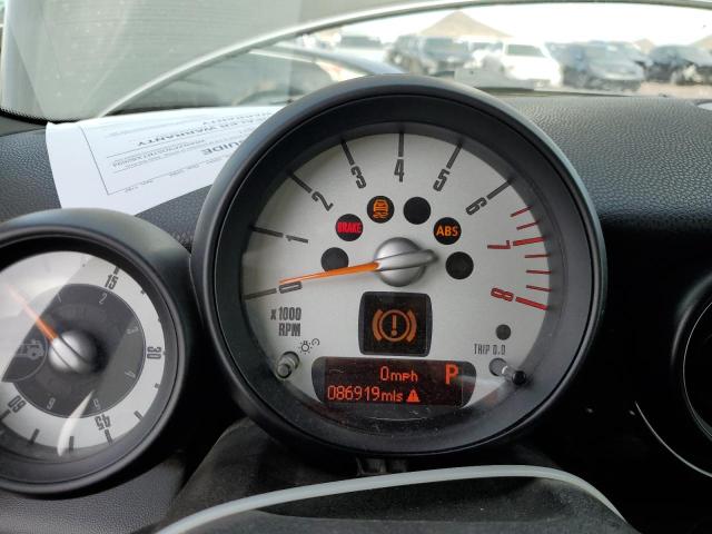 WMWZP3C57BTX82694 - 2011 MINI COOPER S GRAY photo 9