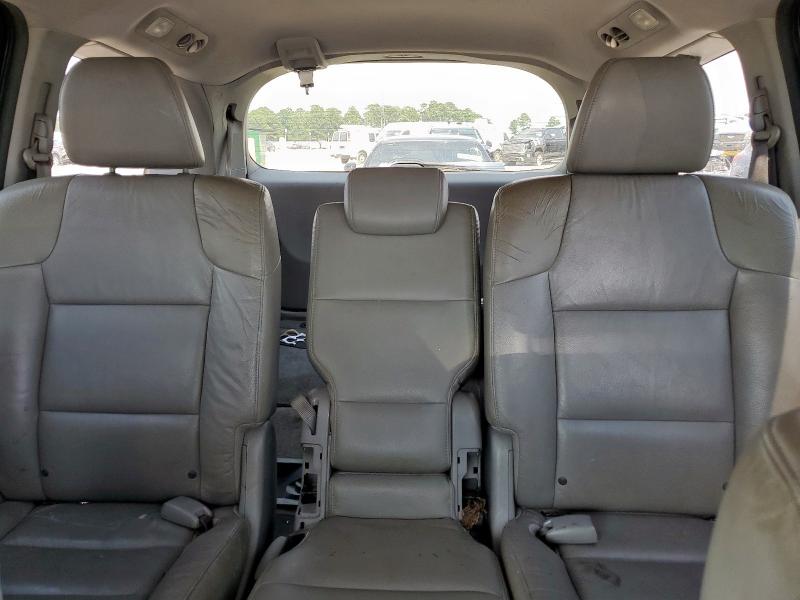 5FNRL5H63CB110762 - 2012 HONDA ODYSSEY EXL SILVER photo 10