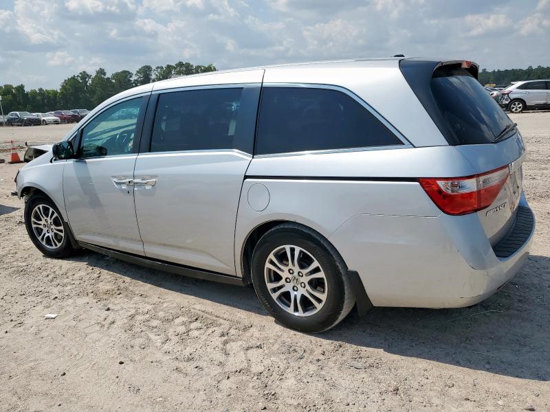 5FNRL5H63CB110762 - 2012 HONDA ODYSSEY EXL SILVER photo 2