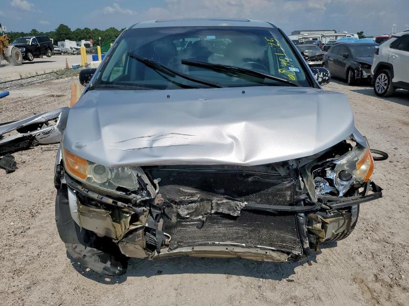 5FNRL5H63CB110762 - 2012 HONDA ODYSSEY EXL SILVER photo 5