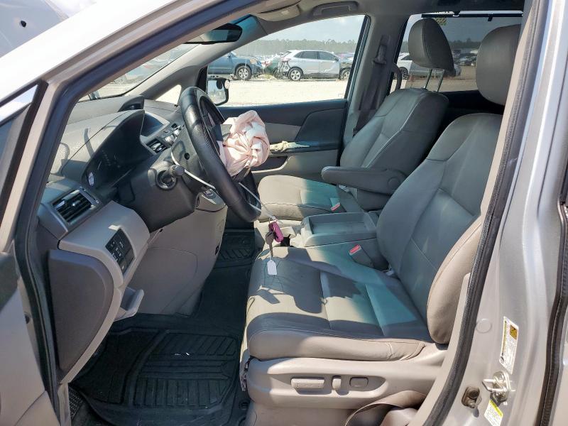 5FNRL5H63CB110762 - 2012 HONDA ODYSSEY EXL SILVER photo 7