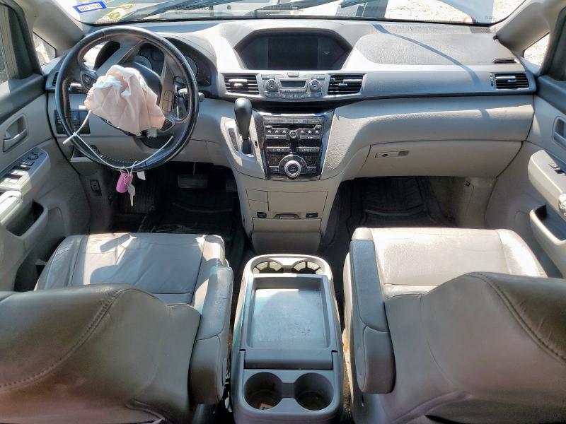 5FNRL5H63CB110762 - 2012 HONDA ODYSSEY EXL SILVER photo 8