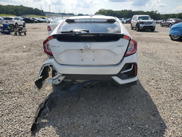 SHHFK7H48MU406361 - 2021 HONDA CIVIC SPORT თეთრი ფოტო 6