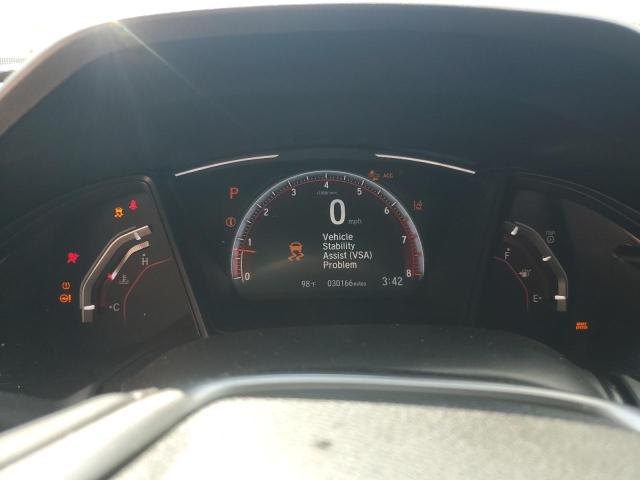 SHHFK7H48MU406361 - 2021 HONDA CIVIC SPORT თეთრი ფოტო 9