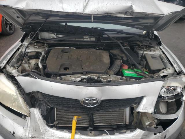 JTDBL40E19J006366 - 2009 TOYOTA COROLLA BASE SILVER photo 11