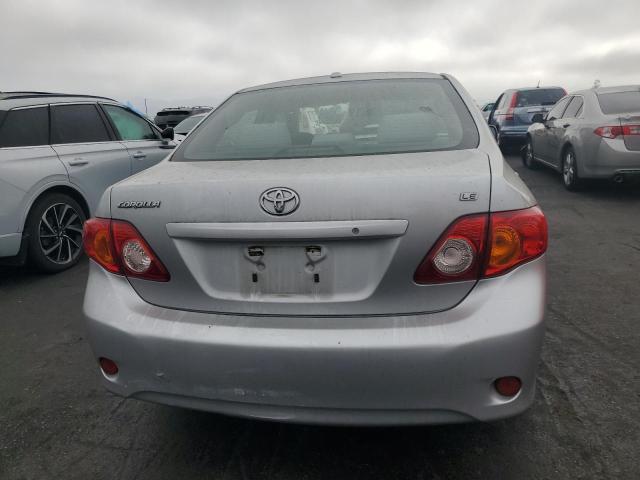 JTDBL40E19J006366 - 2009 TOYOTA COROLLA BASE SILVER photo 6
