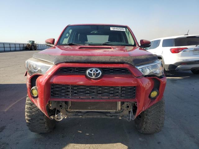JTEBU5JRXG5336898 - 2016 TOYOTA 4RUNNER SR5/SR5 PREMIUM RED photo 5