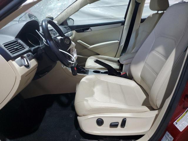 1VWLA7A33KC007700 - 2019 VOLKSWAGEN PASSAT WOLFSBURG RED photo 7
