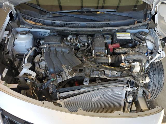 3N1CN7AP1KL825203 - 2019 NISSAN VERSA S SILVER photo 11