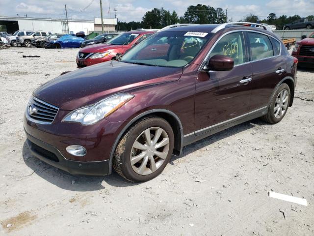 JN1BJ0HP0DM430216 - 2013 INFINITI EX37 BASE PURPLE photo 1