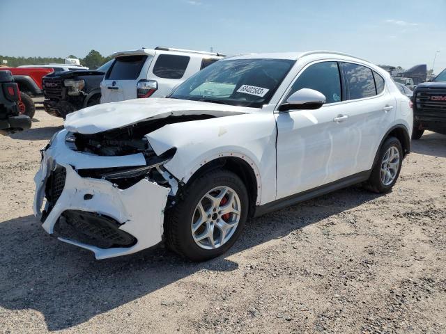 ZASPAKAN5K7C44293 - 2019 ALFA ROMEO STELVIO WHITE photo 1