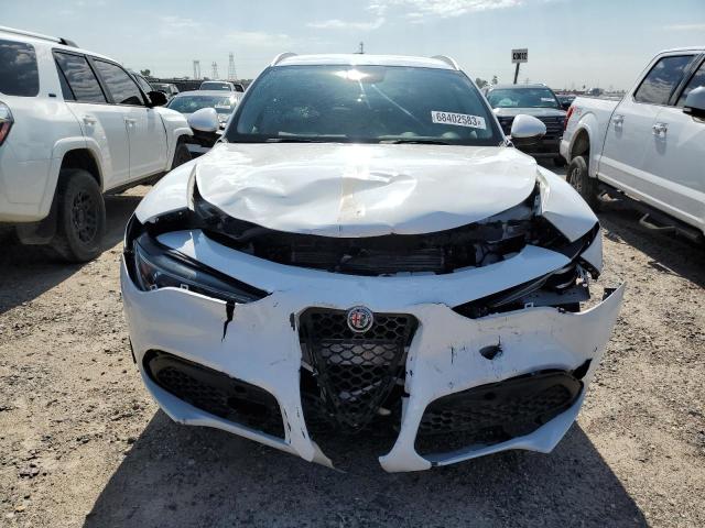 ZASPAKAN5K7C44293 - 2019 ALFA ROMEO STELVIO WHITE photo 5