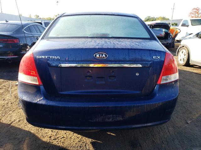 KNAFE122775380822 - 2007 KIA SPECTRA EX BLUE photo 6