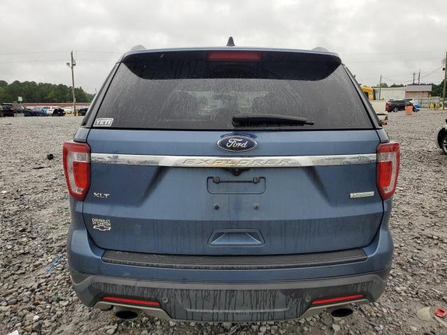 1FM5K7DH1JGC47217 - 2018 FORD EXPLORER XLT Կապույտ լուսանկար 6