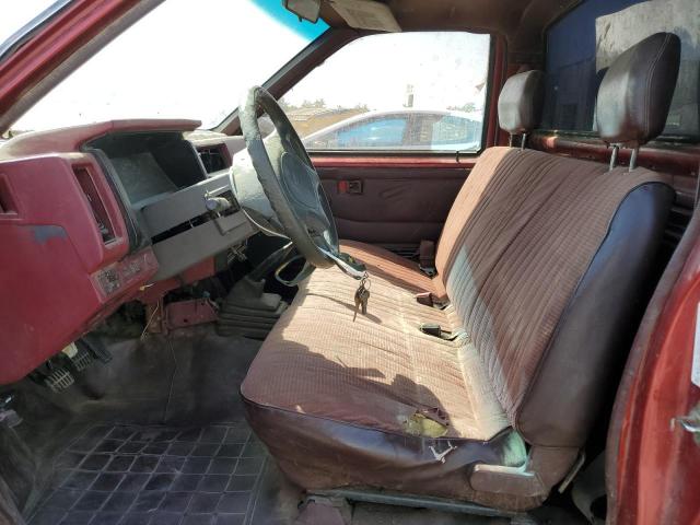 1N6SD11SXPC374379 - 1993 NISSAN TRUCK SHORT WHEELBASE RED photo 7