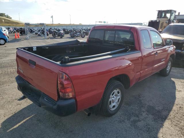 5TFTX4CN5CX020201 - 2012 TOYOTA TACOMA ACCESS CAB RED photo 3