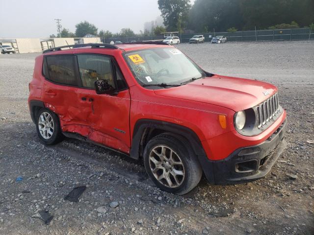 ZACCJABT2GPC51209 - 2016 JEEP RENEGADE LATITUDE RED photo 4