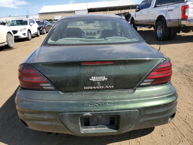 1G2NF12T0YM798705 - 2000 PONTIAC GRAND AM SE1 GREEN photo 6