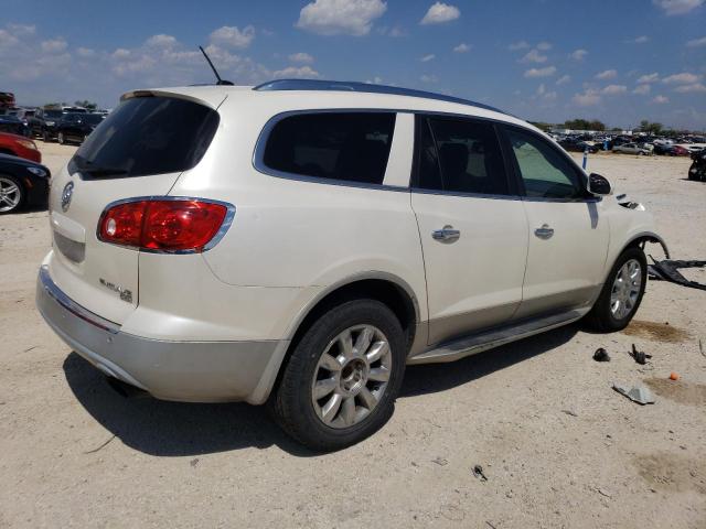 5GAKRBED8BJ221933 - 2011 BUICK ENCLAVE CXL WHITE photo 3